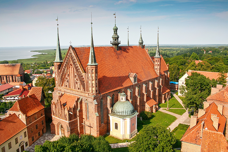 Frombork Catthedral, place where Nicolaus Copernicus was buried.  Poland